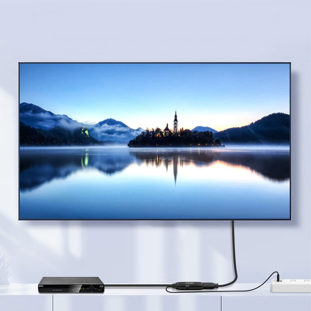 (50cm) HDMI HDTV auf Cinch AV Audio Video Kabel 3-RCA Konverter mit USB Stromkabel