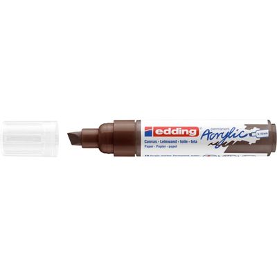 Edding 5000 - Marqueur acrylique - chocolat