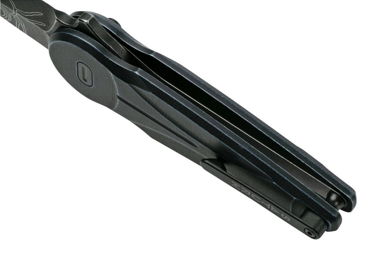 Fox Knives Saturn Black SW linkshandig, FX-551 SX ALB zakmes