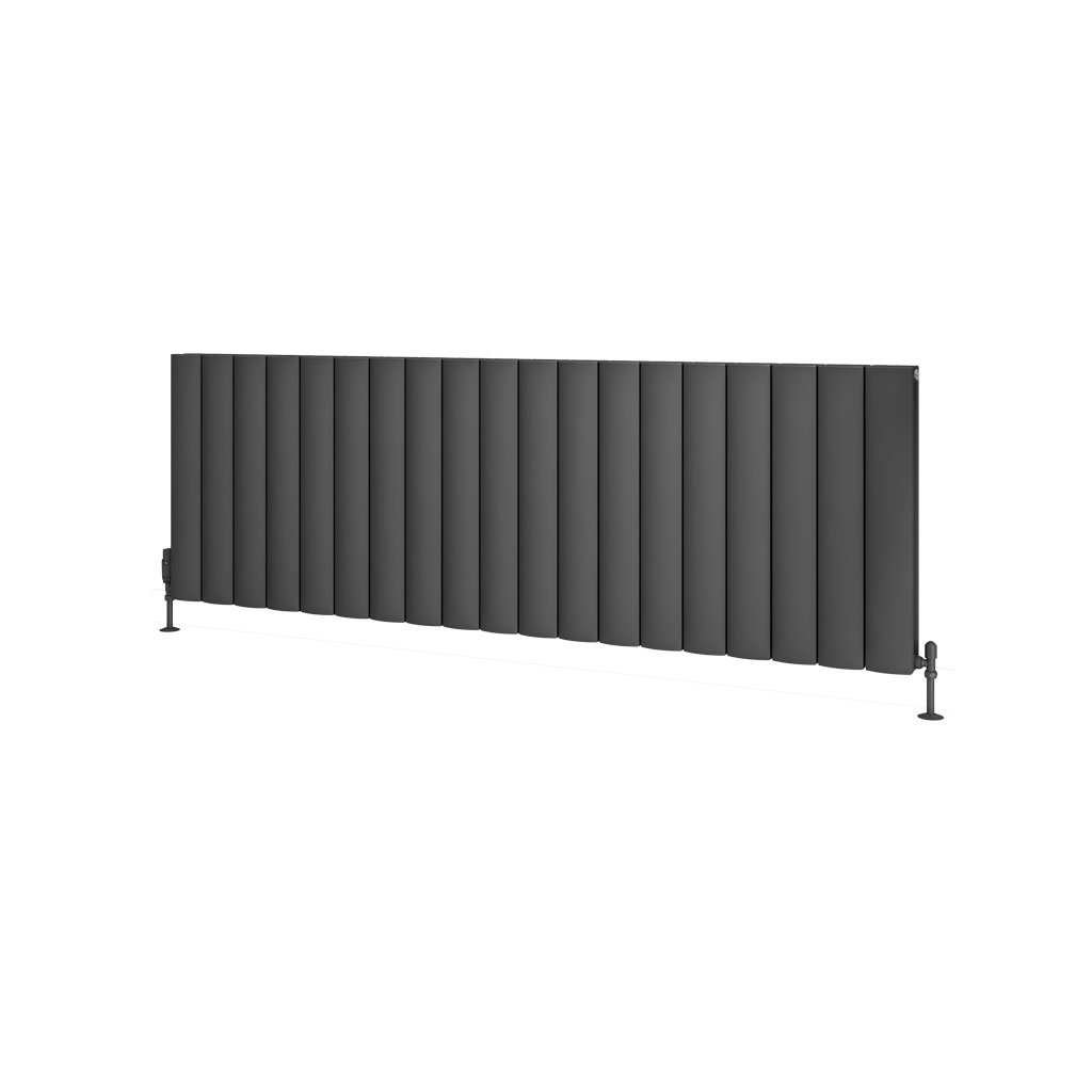 Eastbrook Guardia radiator 180x60cm aluminium 2924W antraciet mat