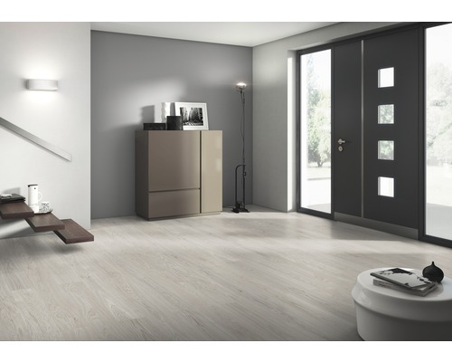 GREEN VINYL vinylvloer, witte eiken landhuisplank, klikverbinding, 1290 x 173 x 4,0 mm