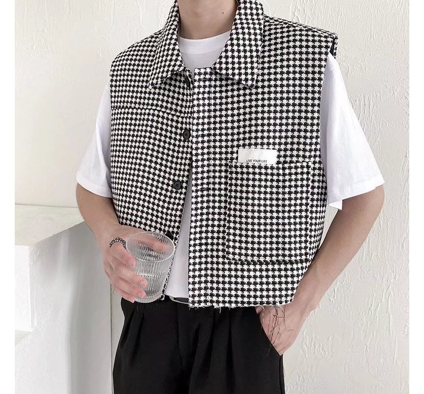 Dukakis - Pied-de-poule vest