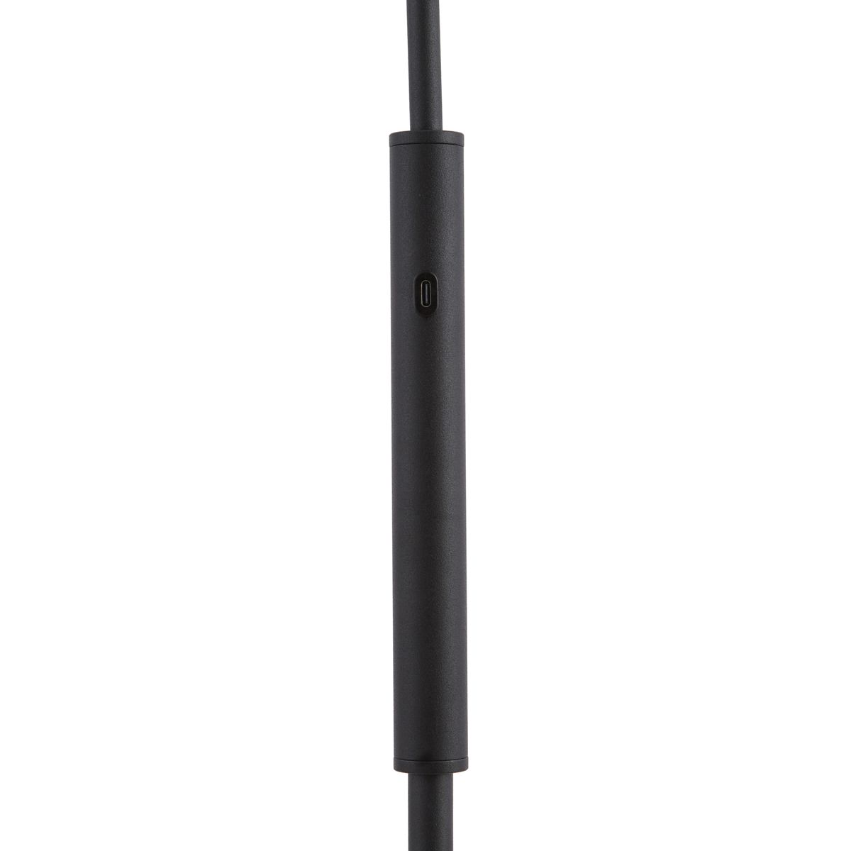 Moderne vloerlamp zwart incl. LED 3-staps dimbaar oplaadbaar - Statler