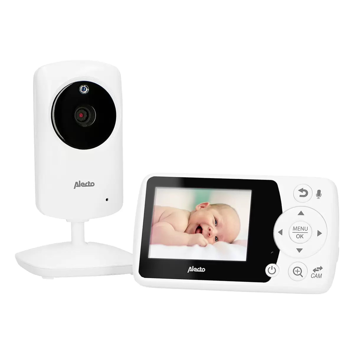 Babyphones ALECTO weiss