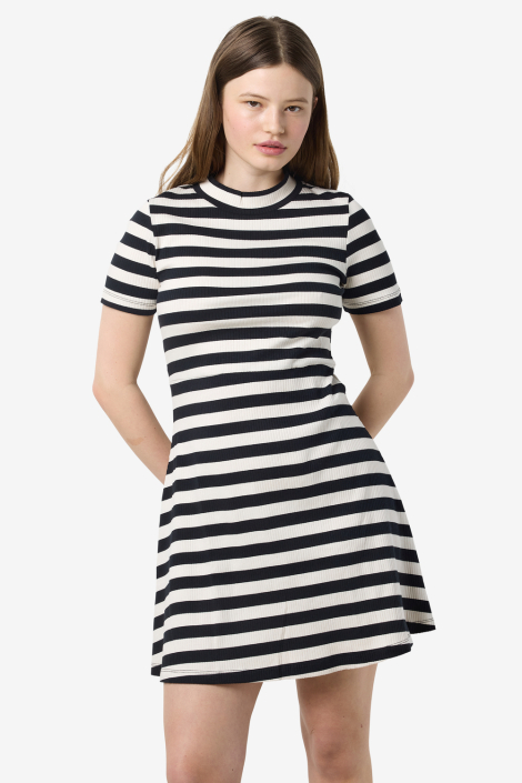 Noisy may zwarte dames jurk