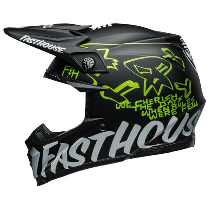 Casque cross Bell MOTO-9S FLEX FASTHOUSE MC CORE 2023 - Noir