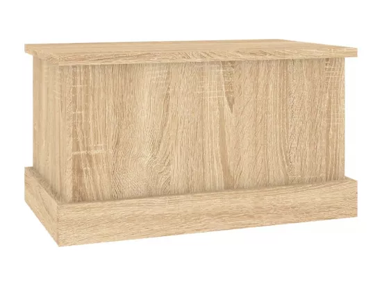 Boîte de rangement chêne sonoma 50x30x28 bois d'ingénierie