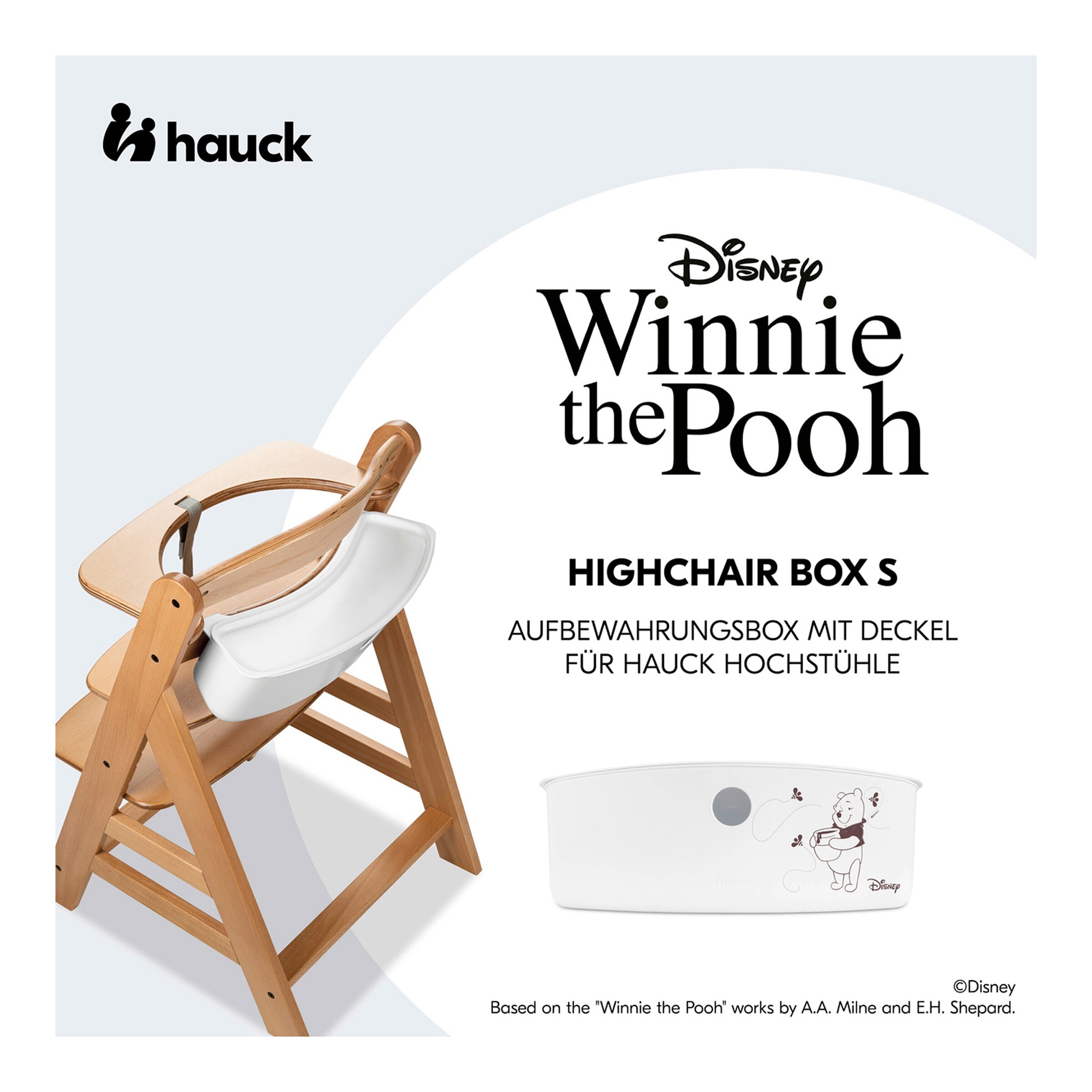 Hauck - DISNEY WINNIE PUUH Aufbewahrungsbox S für Hochstuhl