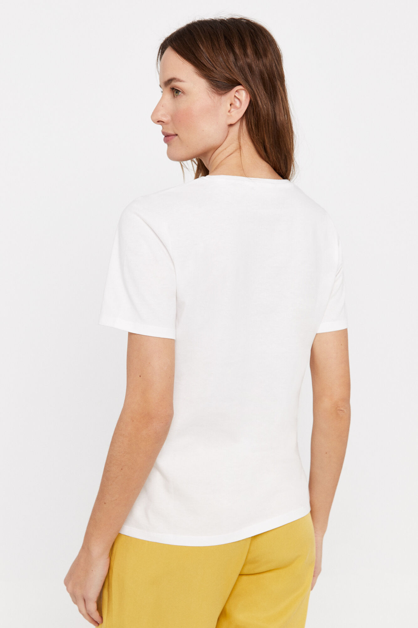Camiseta com saia - Branca