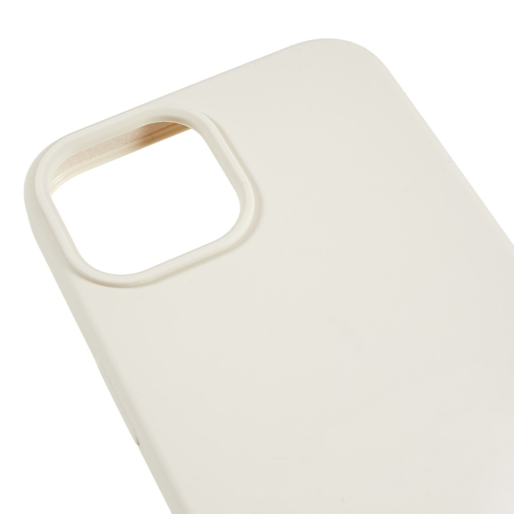 iPhone 13 Silikon Case Hülle - Weiss