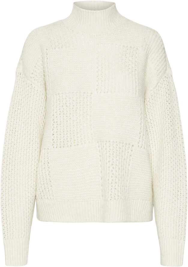Vero Moda VMMOON LS HIGHNECK PULLOVER GA BF Birch