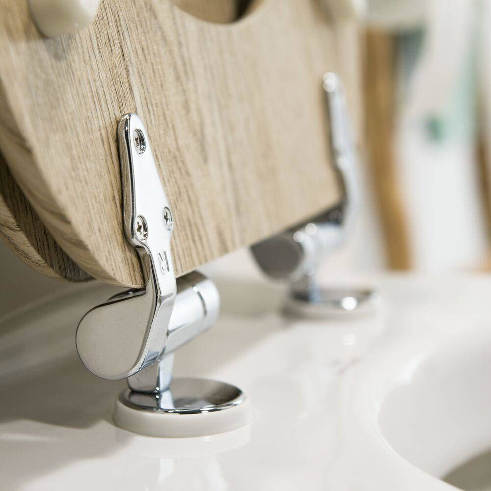 Tiger toiletbril Steigerhoutlook