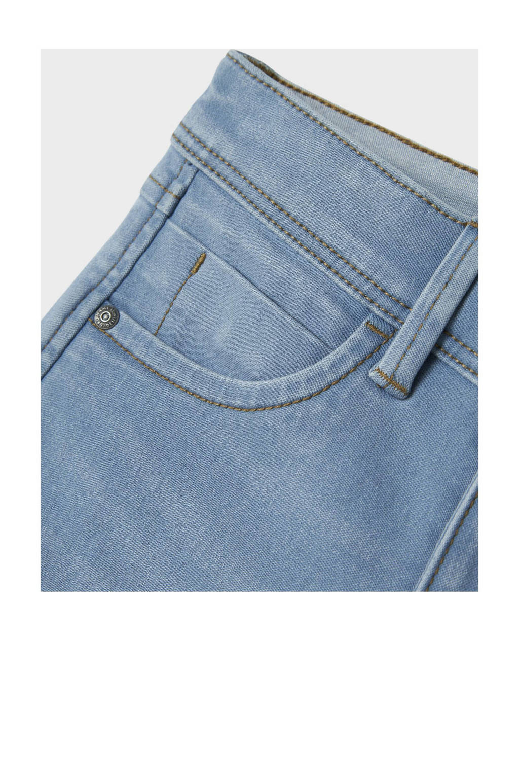NAME IT slim fit jeans bermuda NKMSOFUS light denim