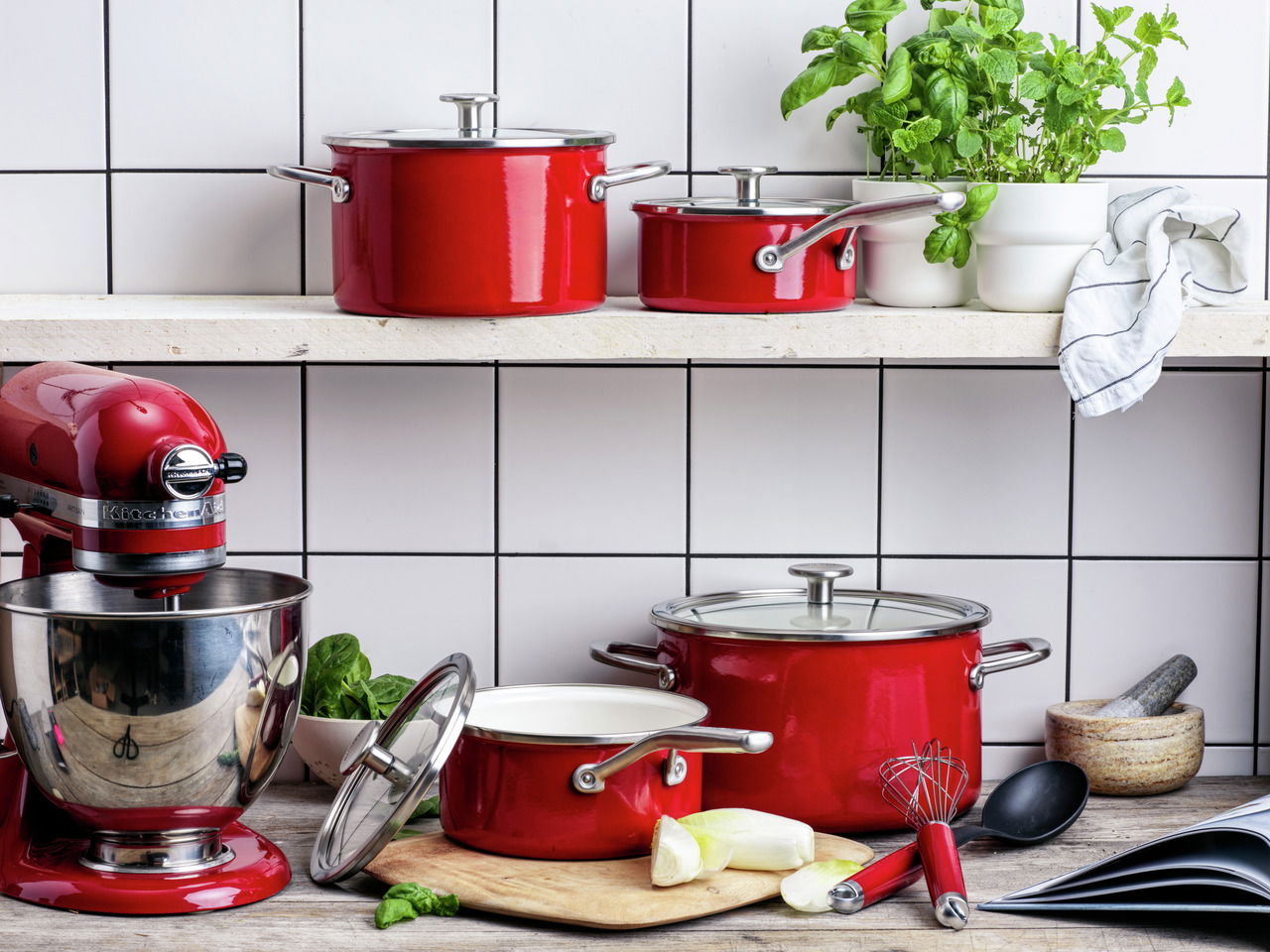 KitchenAid Topfset 4-tlg. COOKWARE