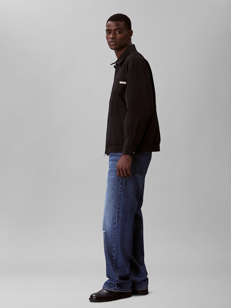 CALVIN KLEIN JEANS<br>Jaqueta com zíper