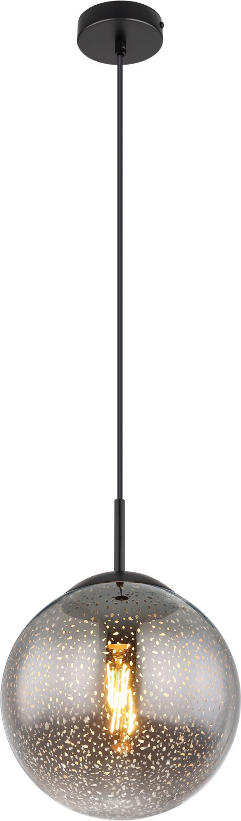 Hängeleuchte - schwarz - Ø 25 cm