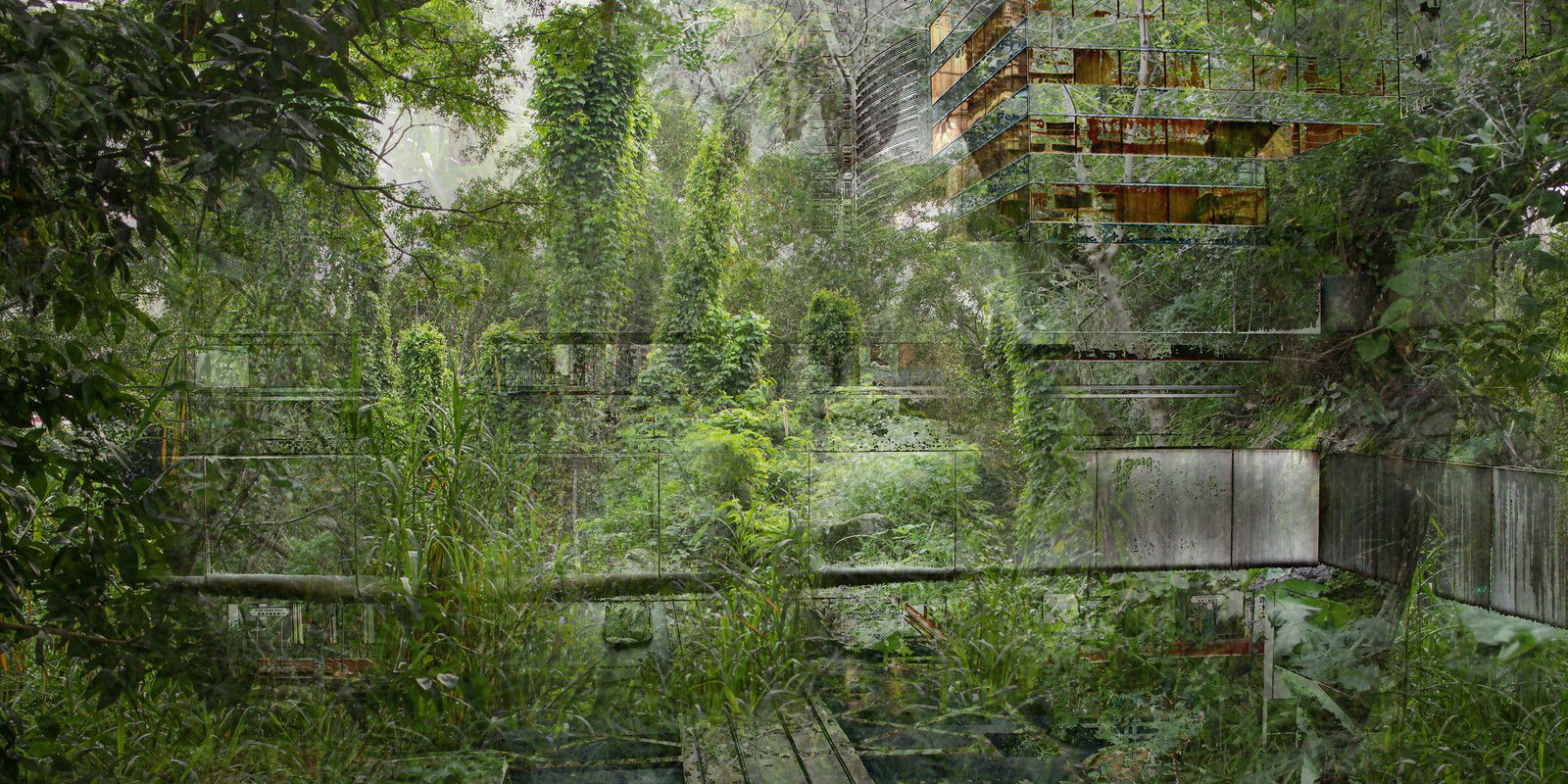 Green City I by Sabine Wild - Limited Edition. Edition of: 150. Signed.