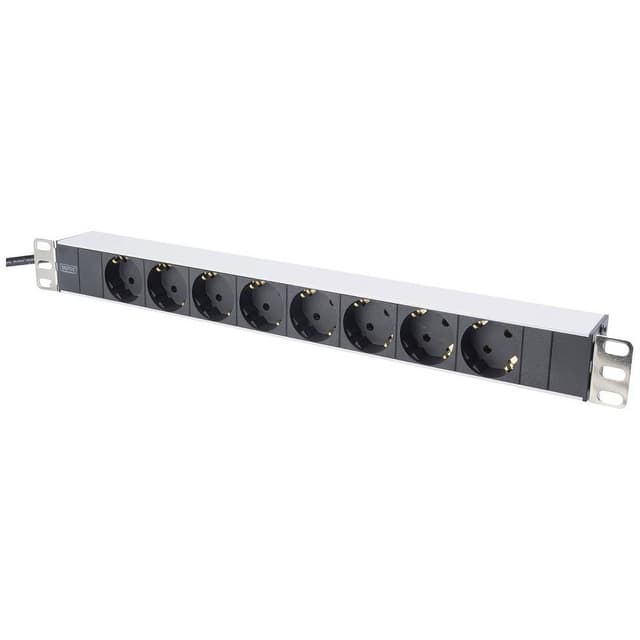 Digitus 19 socket strip with switch, 7X