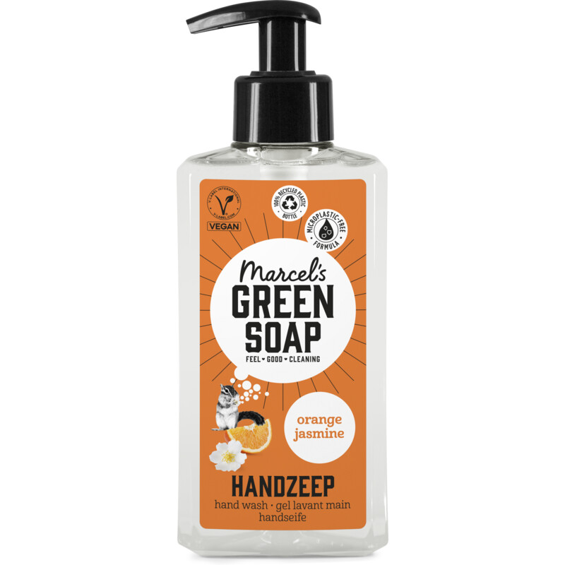Marcel's Green Soap Handzeep orange & jasmine