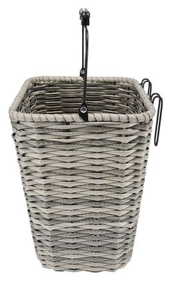 Panier tissé tout temps Electra Gris