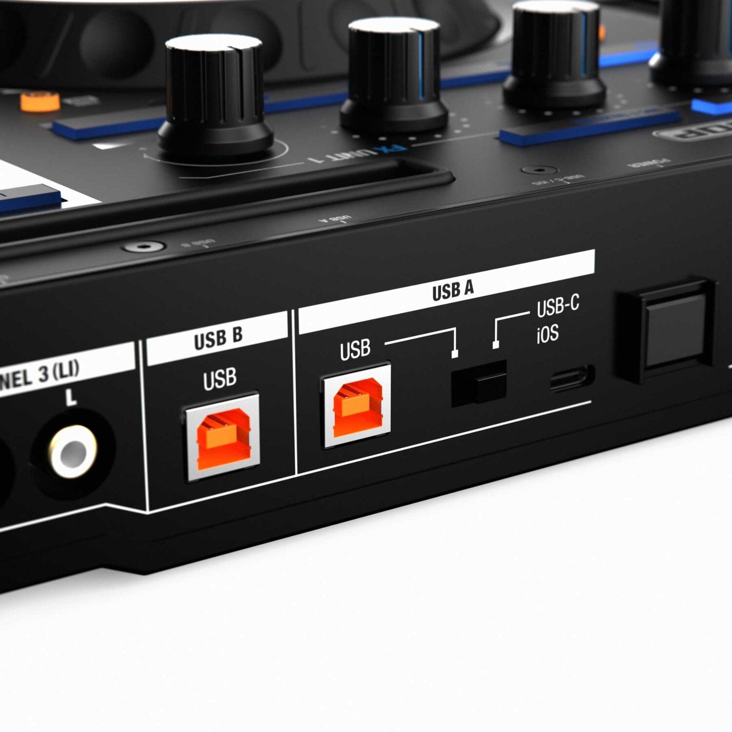 Reloop Mixon 8 Pro 4-kanaals hybride DJ-controller voor Serato DJ Pro