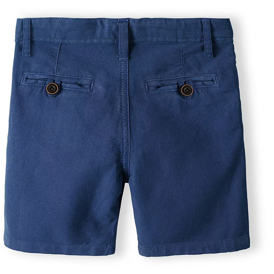 MINOTI Leinenshorts Dunkelblau