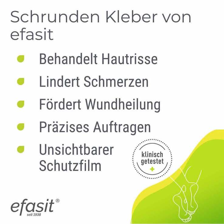 Efasit Schrunden Kleber, 7 ml
