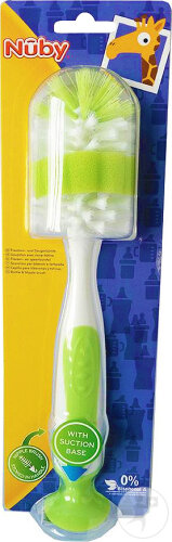 Nûby Goupillon Avec Ventouse Biberons Et Tétines 1 Pièce