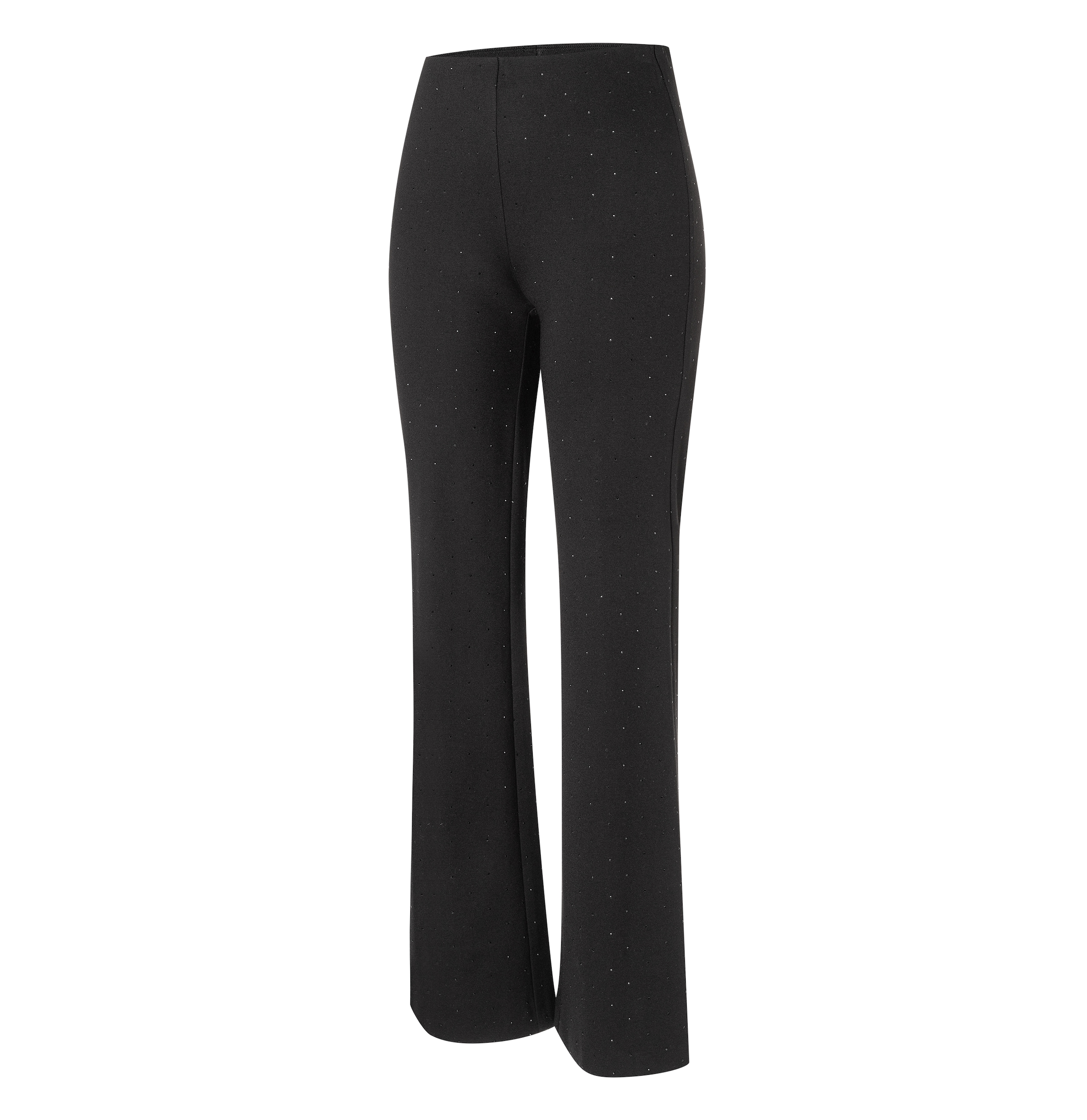 MAC Stoffhose »FLARE«  Sommerhose mit Glitzersteinen