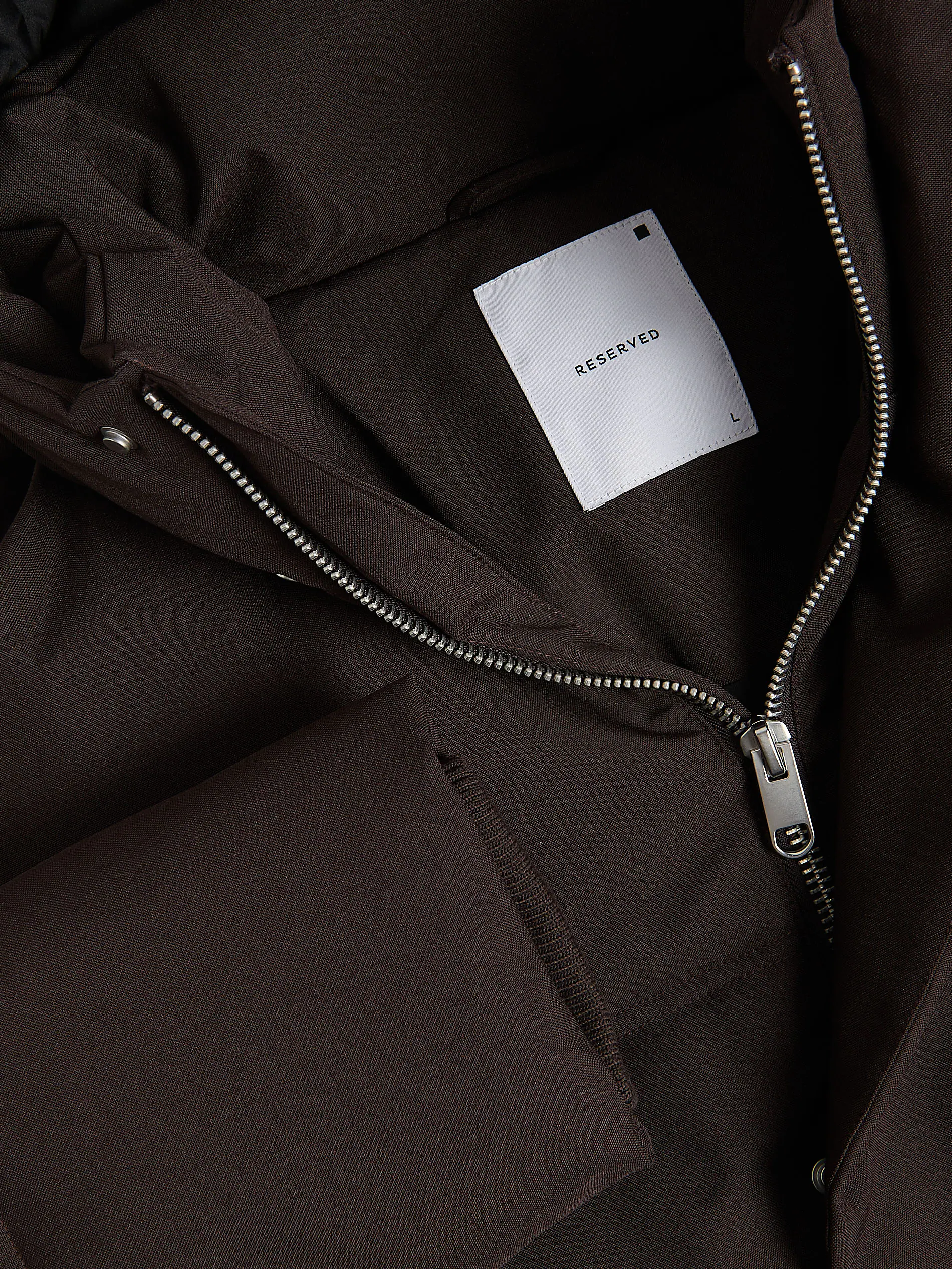 Steppjacke mit Kapuze
