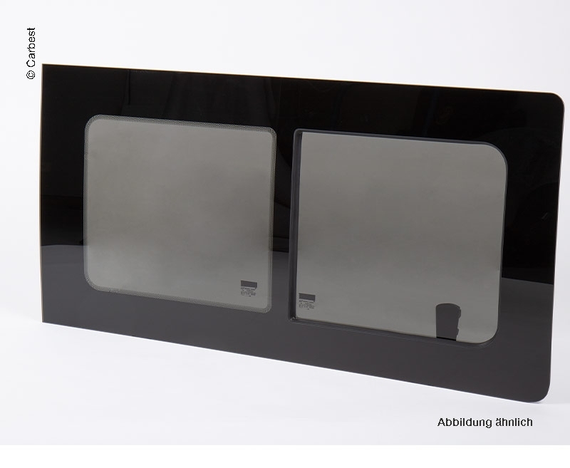 Schiebefenster für VW T4 vorne rechts - Bj. 1190-2004 - Echtglas