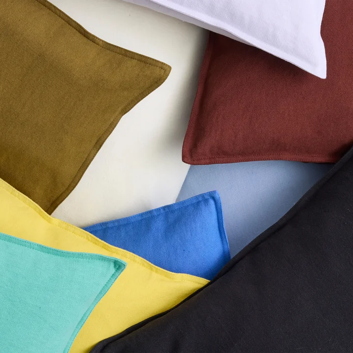 HAY - Linen Kissen, 60 x 60 cm, sky grey