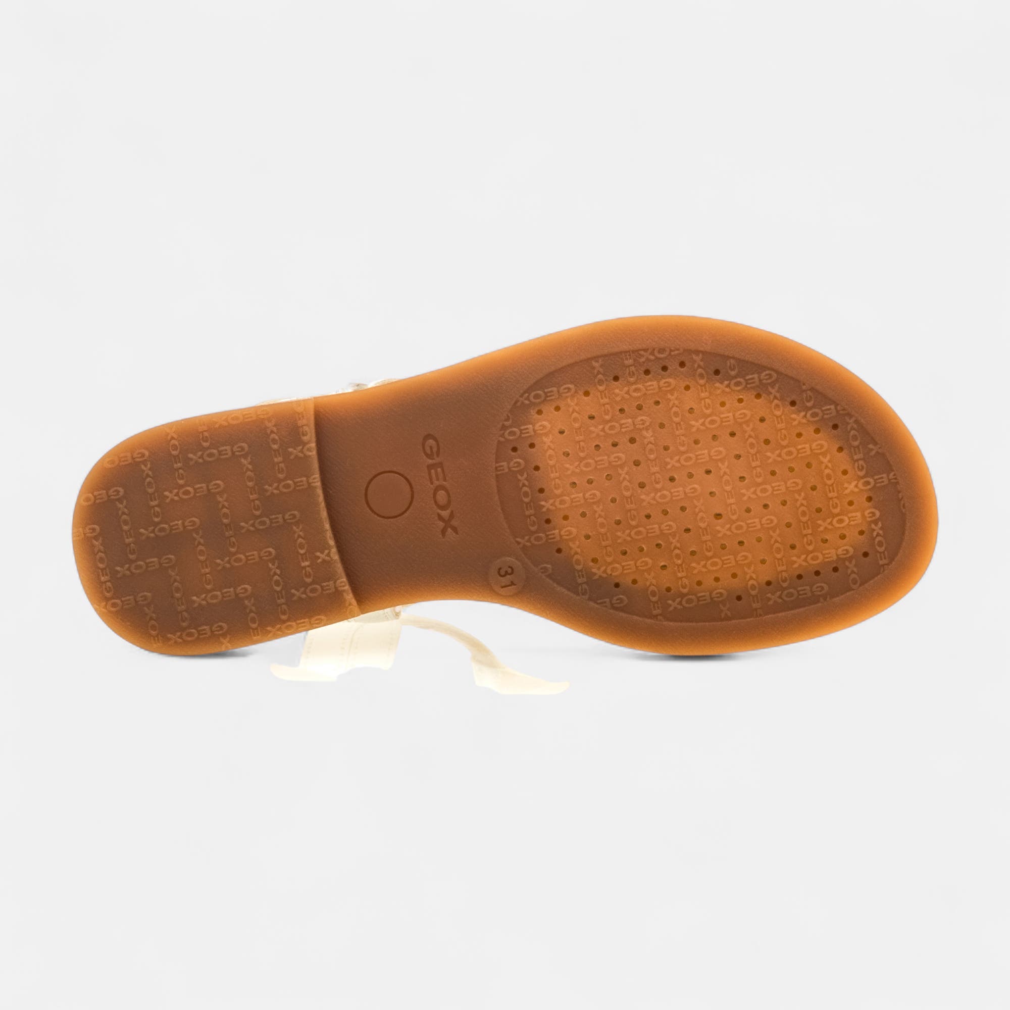 Nu-pieds Fille argent