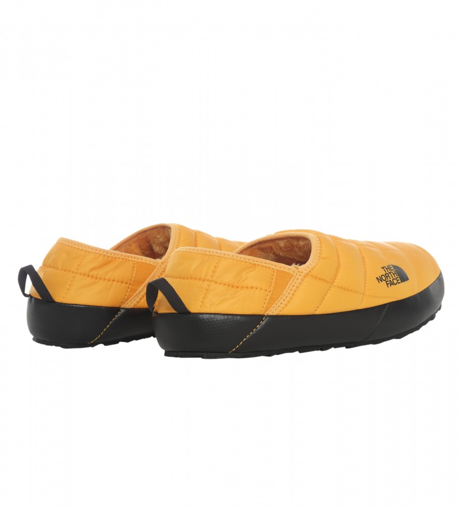Chinelo antiderrapante The North Face Thermoball, amarelo