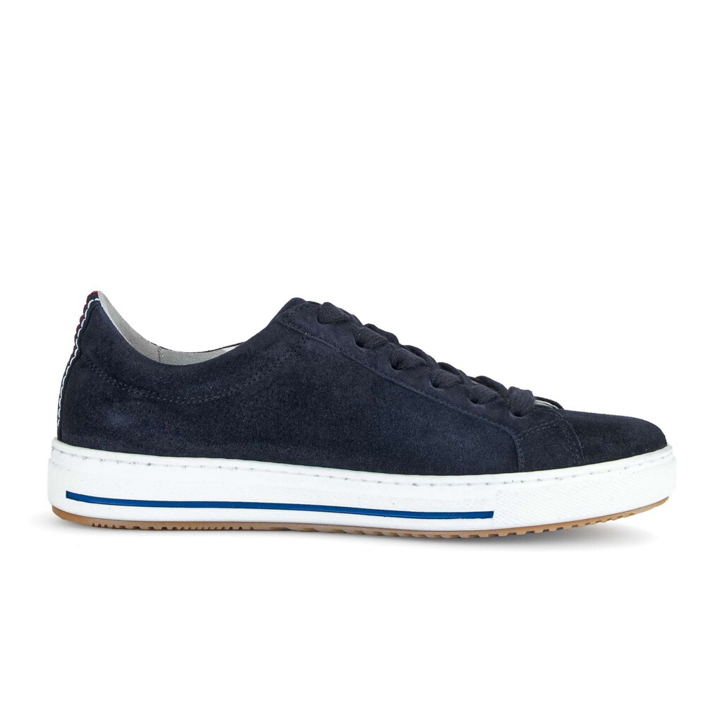Lage sneaker blauw