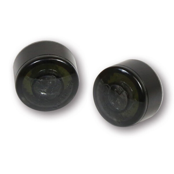 Highsider - Feux de position Apollo + clignotant intégré Noir