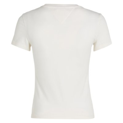 Tee-shirt à manches courtes femme Tjw Slim Essential Logo1 TOMMY HILFIGER