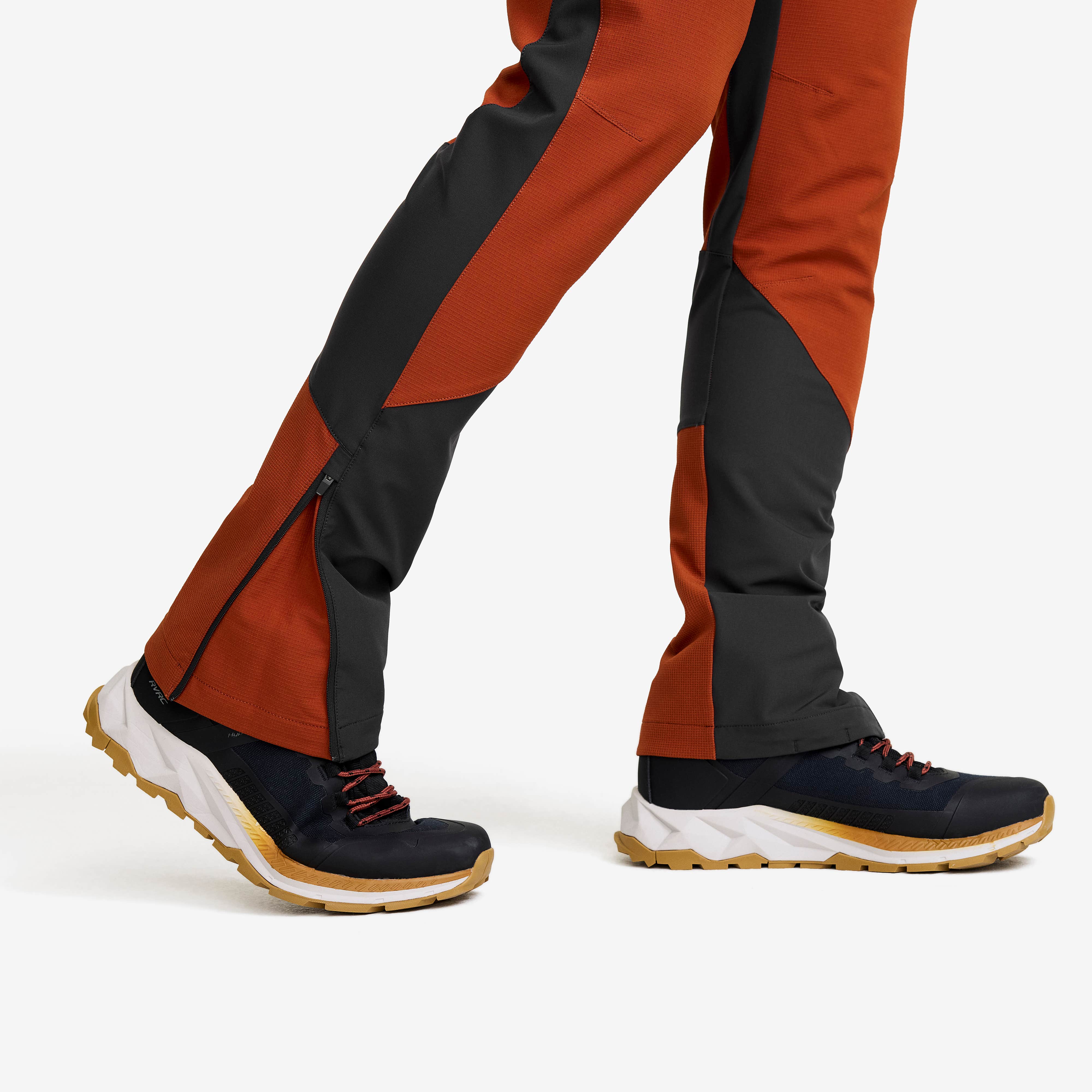 Ridge Trek Stretch Pants Herre Rusty Orange/Anthracite
