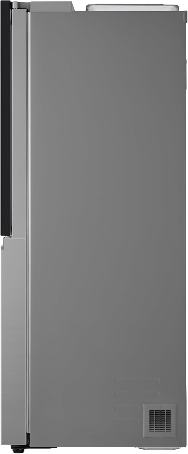 LG Side by Side GSXE81PYBD mit Wassertank, Total No Frost, InstaView, 91,3 cm breit, silber