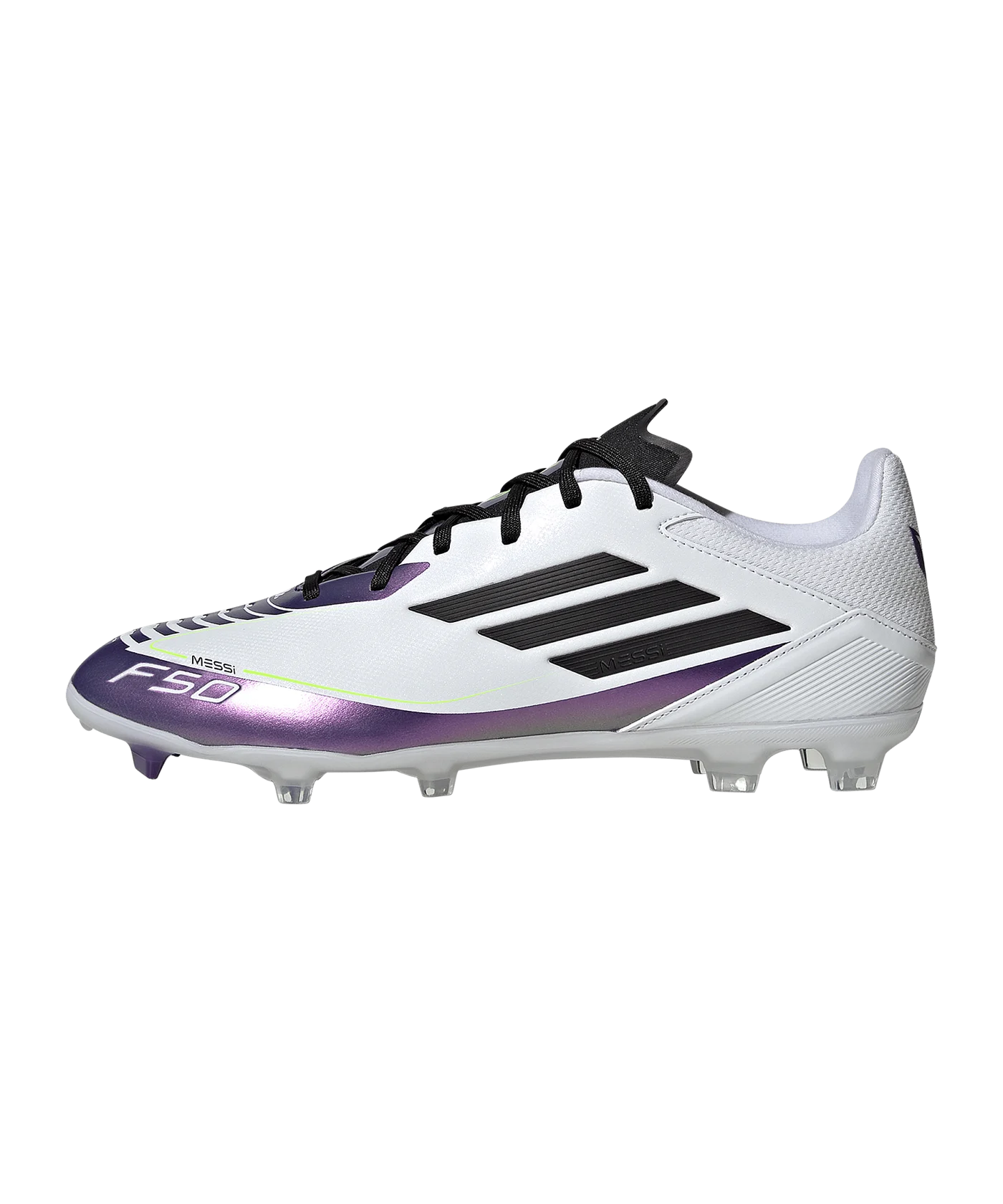 adidas F50 League FG/MG Messi Triunfo Estelar Weiss Schwarz