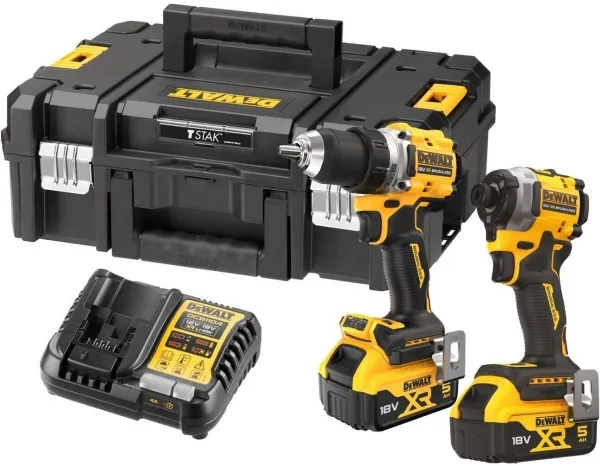 Dewalt elværktøjssæt med 6 dele (DCK2051P2T-QW)