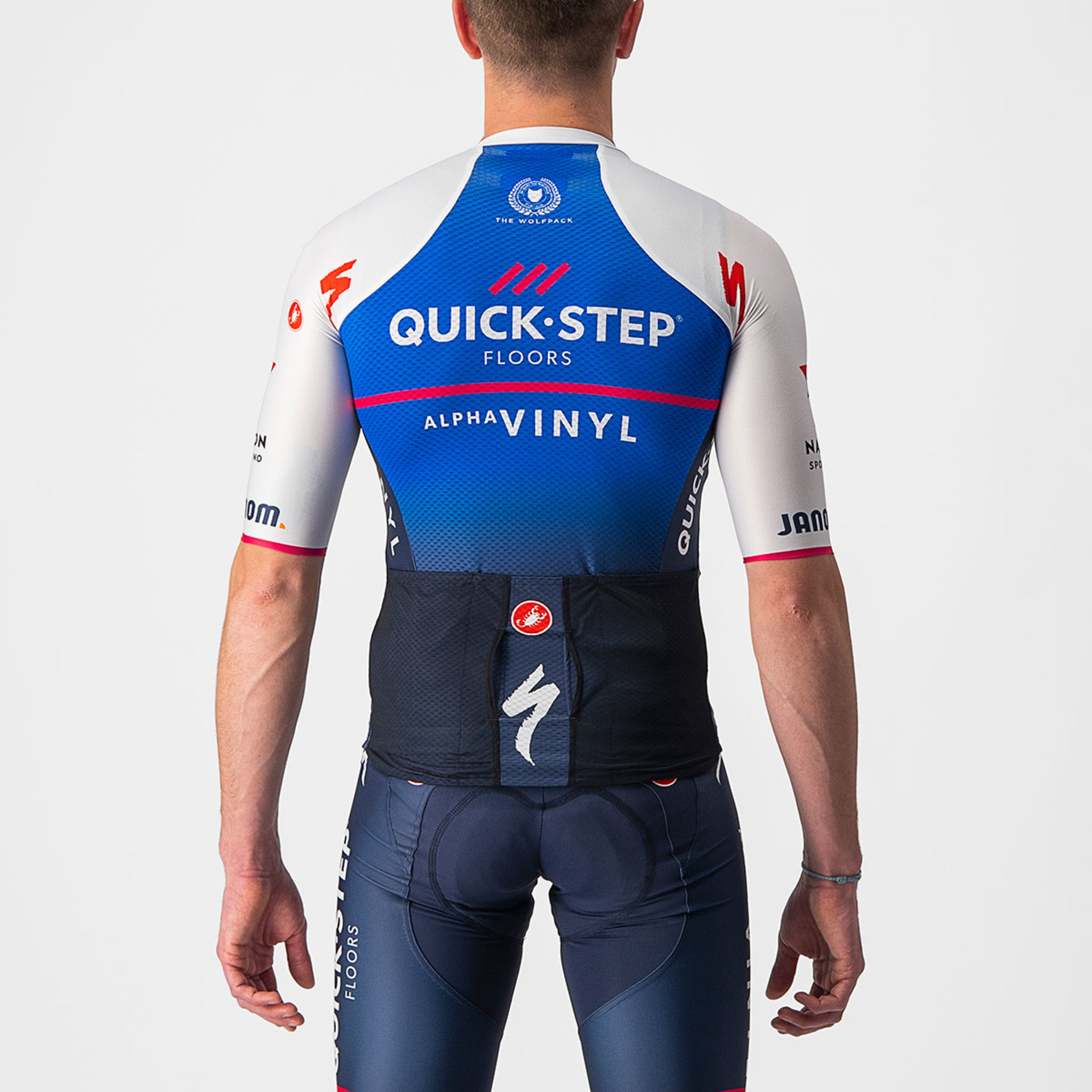 Castelli Quick-Step Alpha Vinyl Aero Race 6.1 Fietsshirt Korte Mouwen Heren