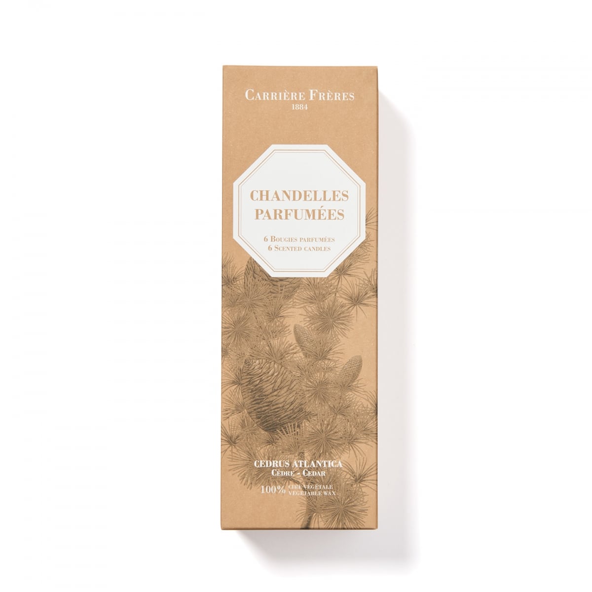 CARRIÈRE FRÈRES Cèdre Chandelle Parfumée
