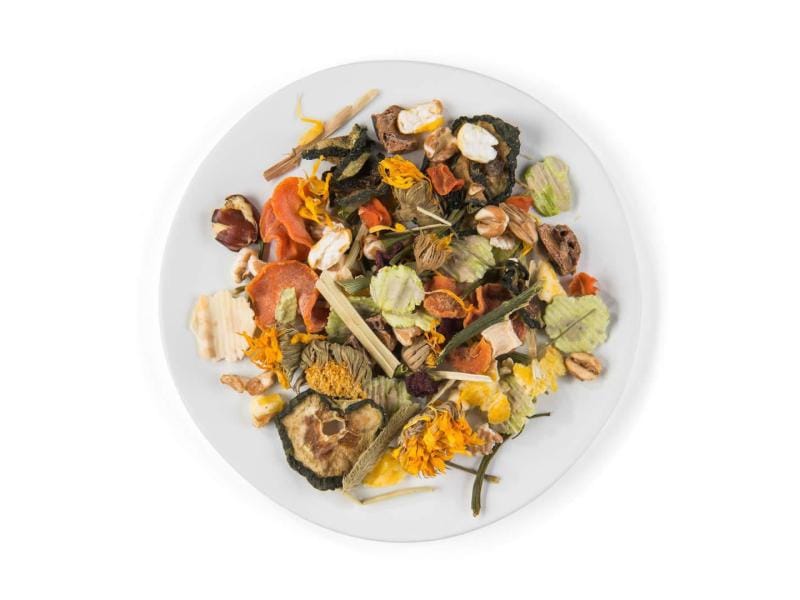 Witte Molen Snack Puur Snackmüsli für Kaninchen & Nager, 70 Gourmet-Snack für Kaninchen und Nager