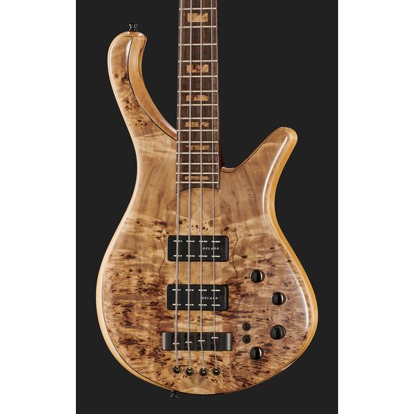 Franz Bassguitars Sirius 4 DC Poplar Burl