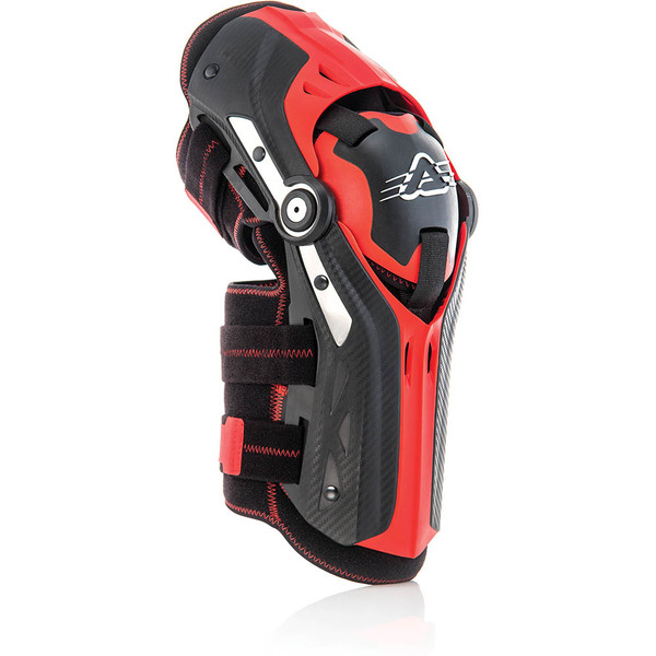 Acerbis - Genouillères Gorilla Level 2 Noir / Rouge