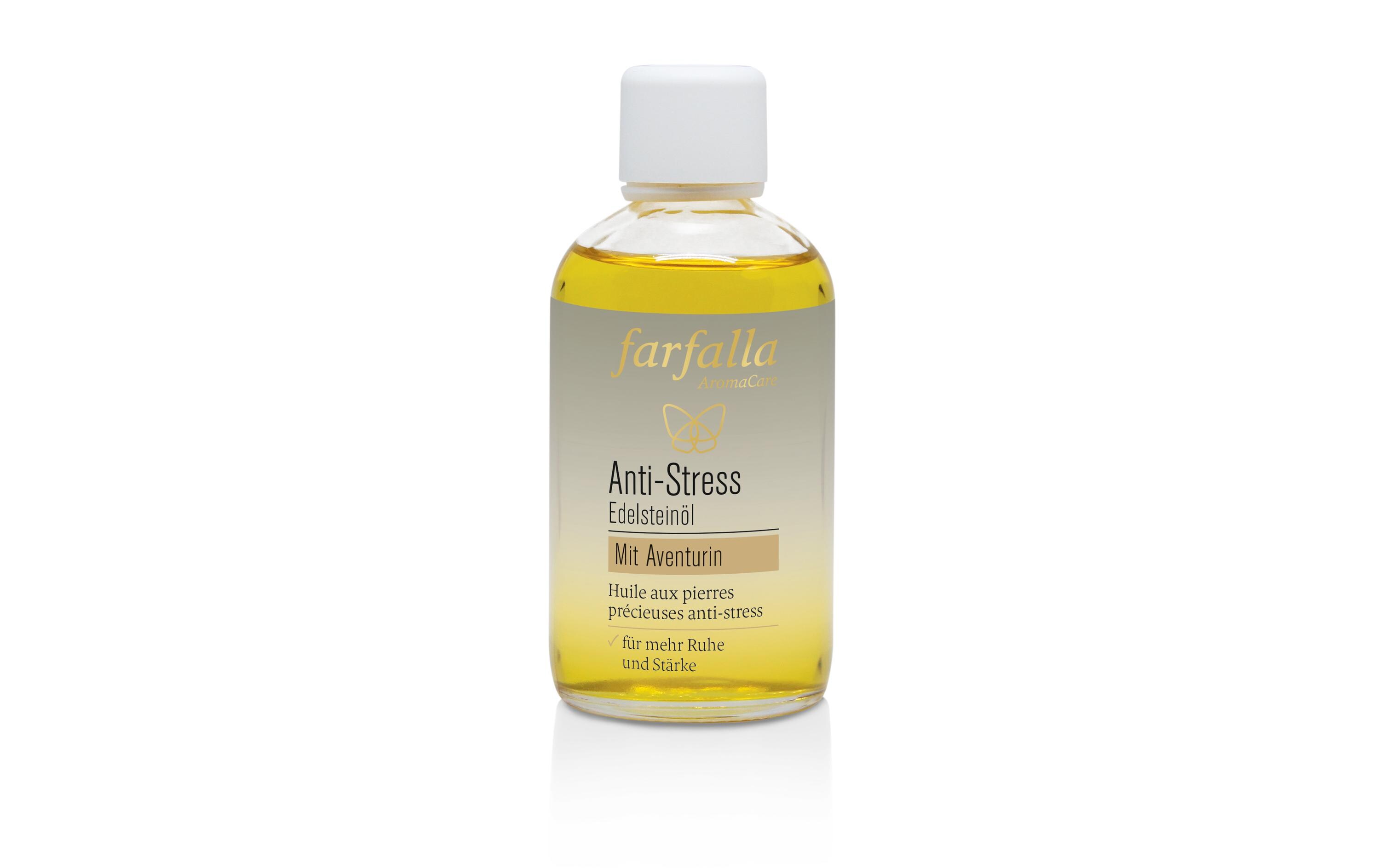 Pflegeöl Edelstein-Öl Anti-Stress 100 ml1 StückNatürliches Pflegeöl hilft, den Alltags-Stress zu meistern