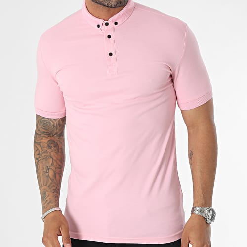 Polo Manches Courtes Rose