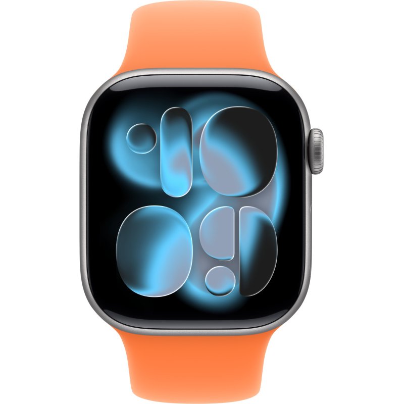 Apple MHYE4ZM/A accessoire intelligent à porter sur soi Bande Orange Fluoroélastomère