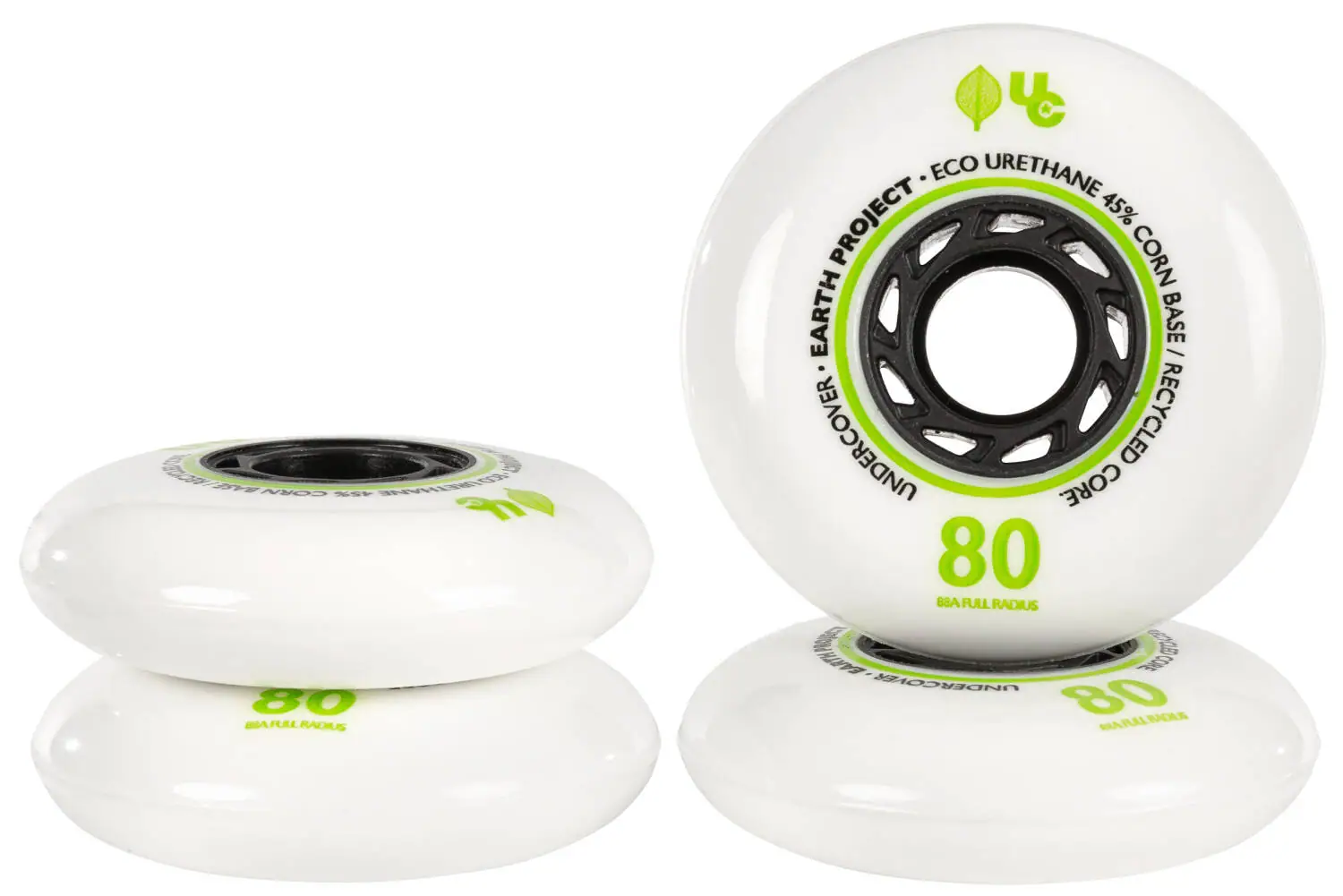 Undercover Earth Rulleskøjter Hjul 4-Pak - Aggressive | SkatePro